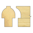 Trend Tools C270X1/4TC Sash Bar Ovolo Joint Cutter 10Mm Radius