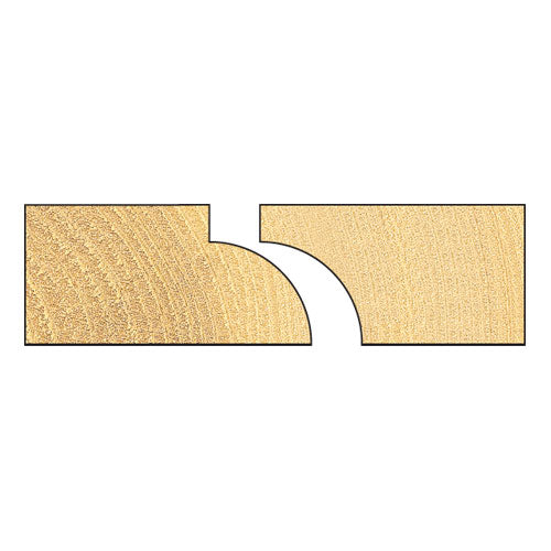 Trend Tools 6/5X1/4TC Sash Bar Ovolo Cutter 10Mm Radius