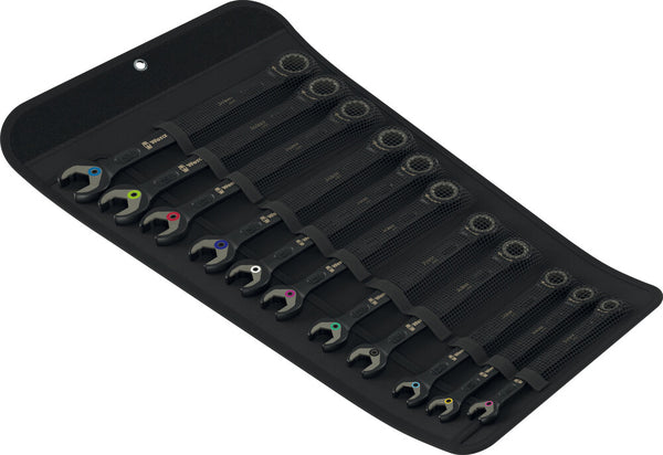 Wera 05020017001 6000 Joker Black Edition 11 Set 1 Ratcheting combination wrenches set, 11pc