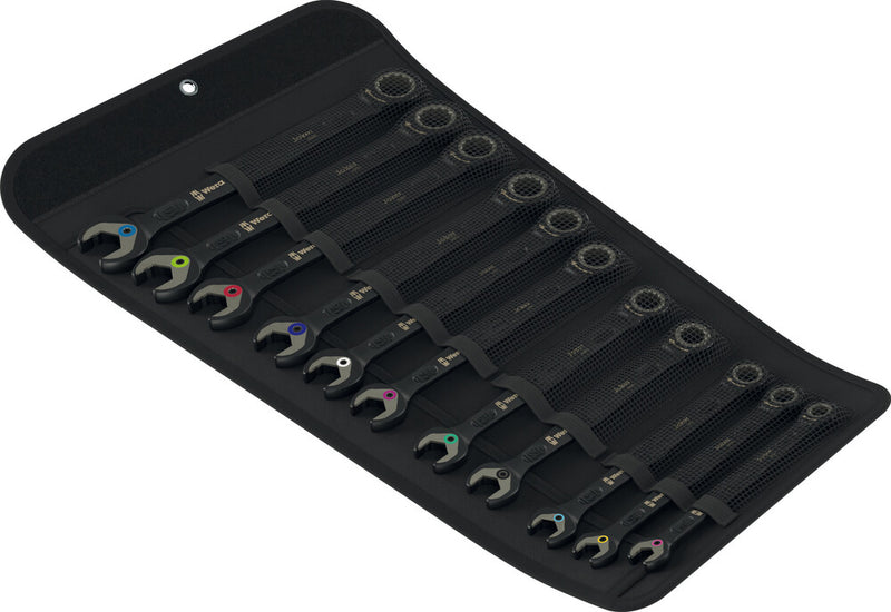 Wera 05020017001 6000 Joker Black Edition 11 Set 1 Ratcheting combination wrenches set, 11pc
