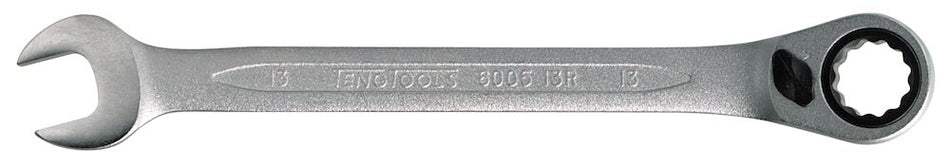 Teng Tools 600114R Reversible Ratcheting Combination Spanner 7/16"