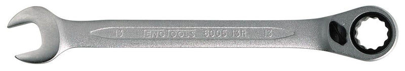 Teng Tools 600114R Reversible Ratcheting Combination Spanner 7/16"
