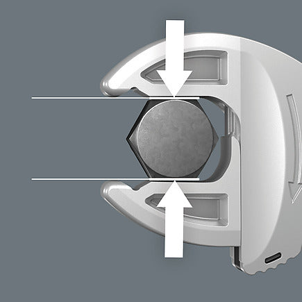 Wera 05343820001 6004 JOKER 2 SET 1, Self-Setting Spaner Set, XL & XXL, 2pc