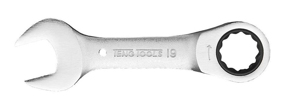 Teng Tools 6005M18RS Stubby Ratcheting Combination Spanner 18mm