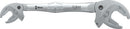 Wera 05020332001 6006 Joker S/L Self-setting double open-end spanner, 10; 11; 12; 13 x 7/16; 1/2" x 16; 17; 18; 19 x 5/8; 11/16; 3/4" x 208.6 mm