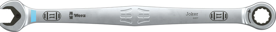 Wera 05020355001 6007 Joker SB Ring ratchet spanner, long design, 11 x 220 mm