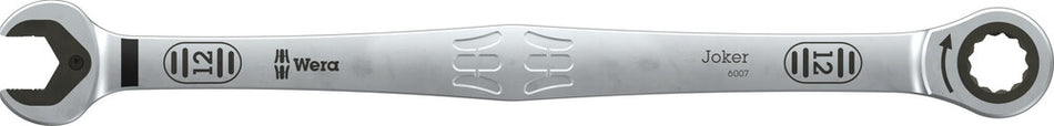 Wera 05020356001 6007 Joker SB Ring ratchet spanner, long design, 12 x 245 mm