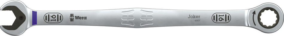 Wera 05020359001 6007 Joker SB Ring ratchet spanner, long design, 16 x 304.5 mm