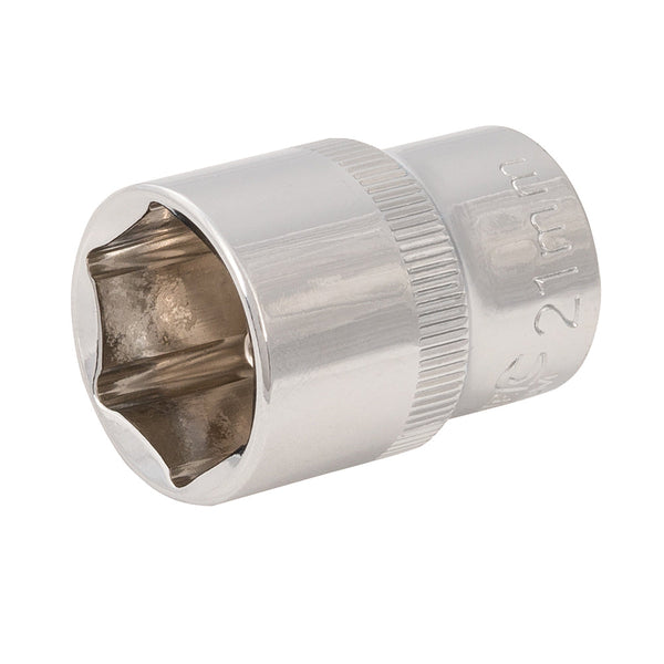 Silverline 612122 Socket 1/2" Drive 6pt Metric