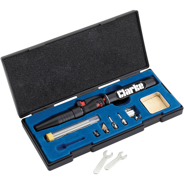Clarke 6010098 CBT5KB Butane Gas Soldering Torch Kit
