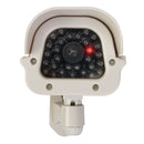 Silverline 614458 Solar-Powered Dummy CCTV Camera with LED