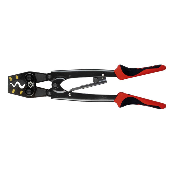 C. K Tools T3676A Ratchet Crimper Plier Bell Mouth 6-25mm 2K