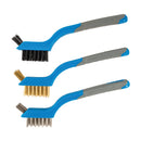 Silverline 617623 Mini Wire Brush Set 3pce