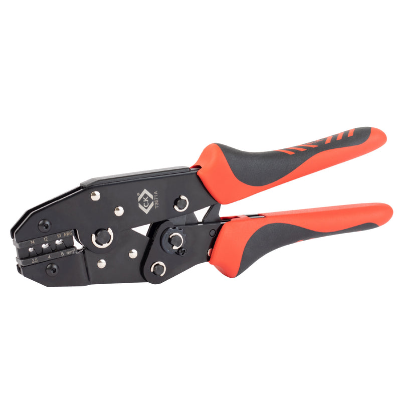 C. K Tools T3671A Ratchet Crimping Plier Solar PV 250mm 2K