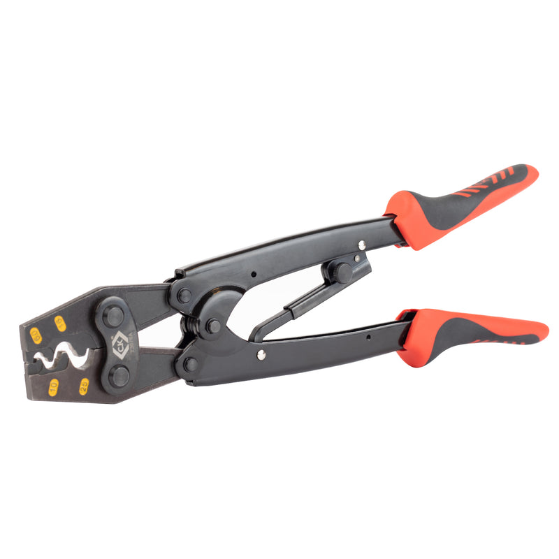 C. K Tools T3676A Ratchet Crimper Plier Bell Mouth 6-25mm 2K