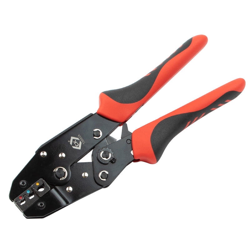C. K Tools T3682A Ratchet Crimper Pliers Insul Terminals .5-6mm 2K