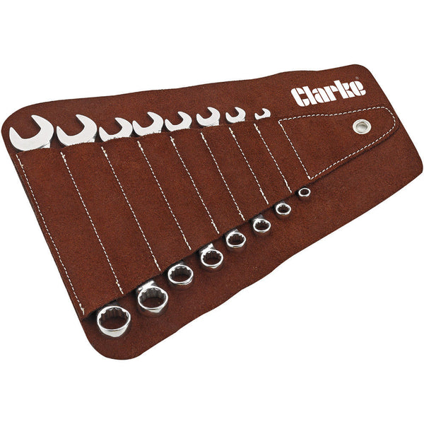 Clarke 1801816 CHT816 8 Piece AF Combination Spanner Set
