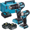 Makita DLX2414SJ 18V LXT Combi Drill and Impact Driver Kit