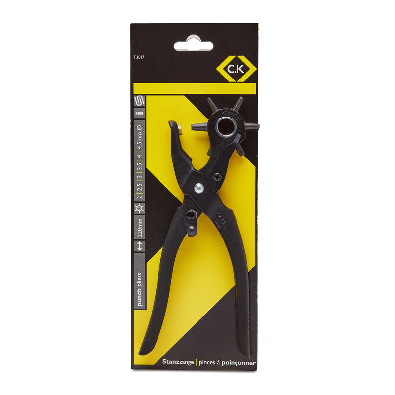C. K Tools T3817 Revolving Punch Plier 220mm