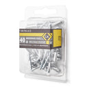C. K Tools T3819A 615 Aluminium Rivets x 40 4.8x12mm