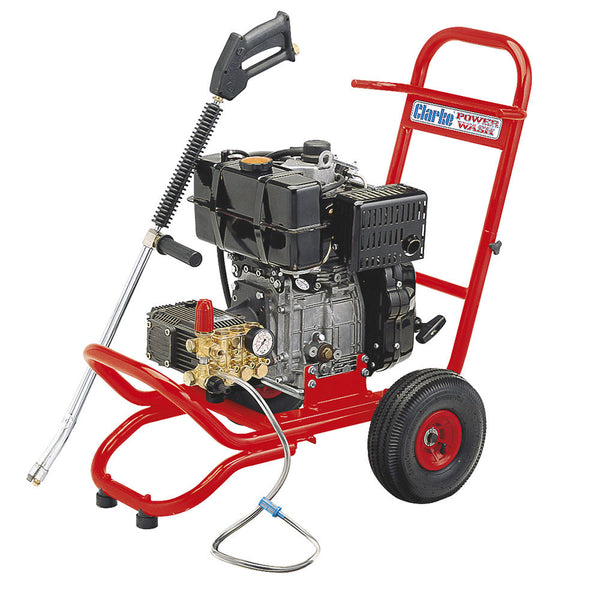 Clarke 7330320 DLS200AL 10HP Heavy Duty Diesel Pressure Washer - 200 bar (2900 psi)