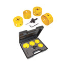 C. K Tools 424046 Hole Saw Kit 6 pc Downlight