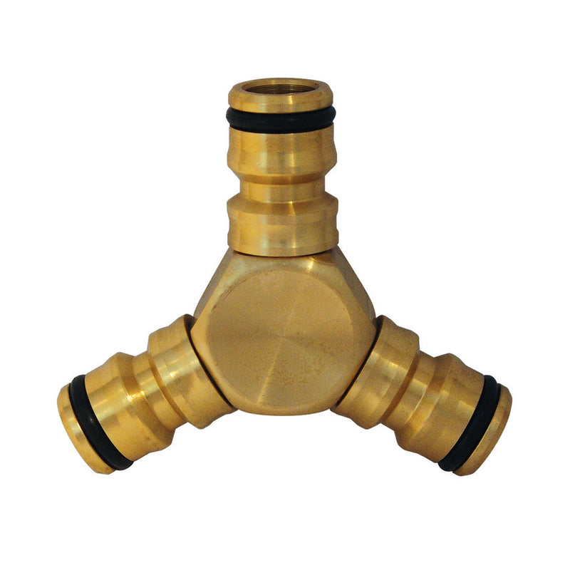 C. K Tools G7907Y Brass Interlock Three Way Connector