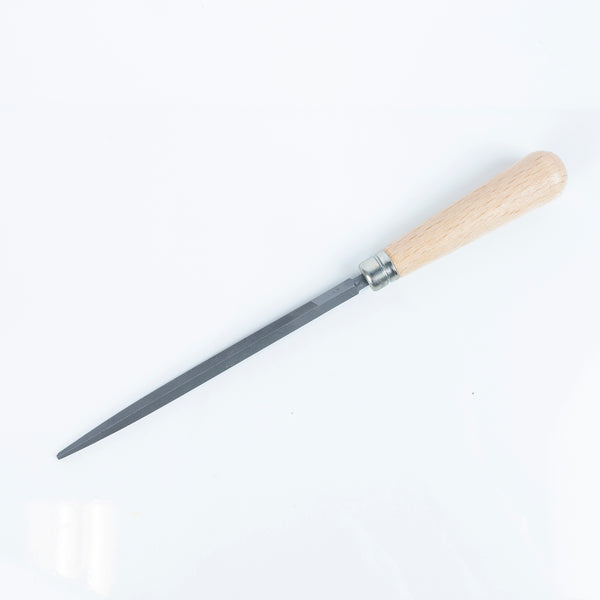C. K Tools T0120 6 Warding File 100mm 3 Square Triangular 2nd Cut
