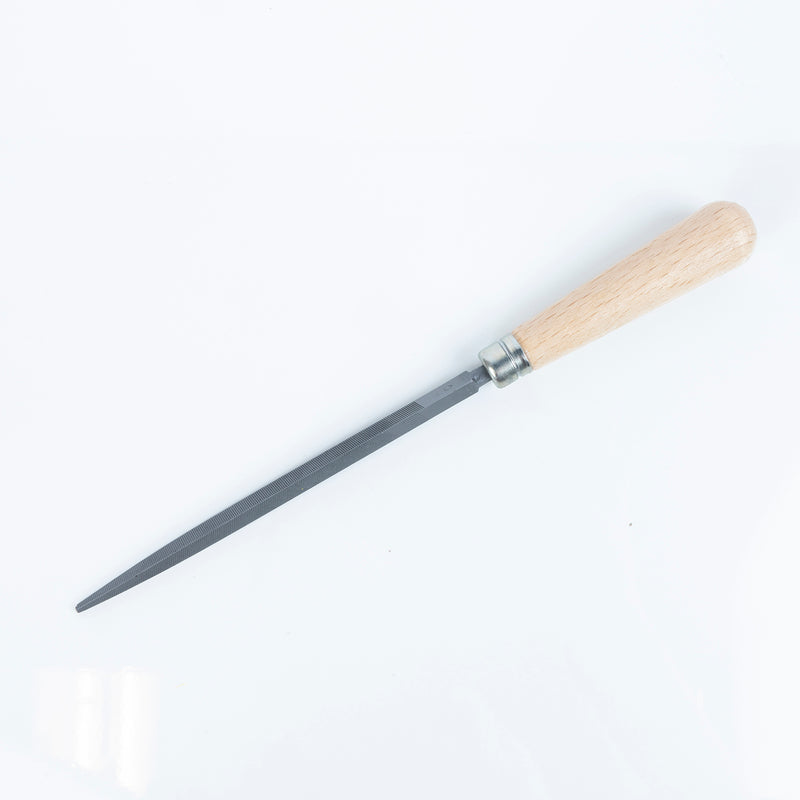 C. K Tools T0120 6 Warding File 100mm 3 Square Triangular 2nd Cut