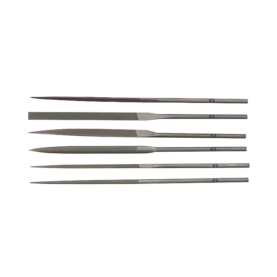 C. K Tools T0124P Needle File Blades 140mm Set of 6