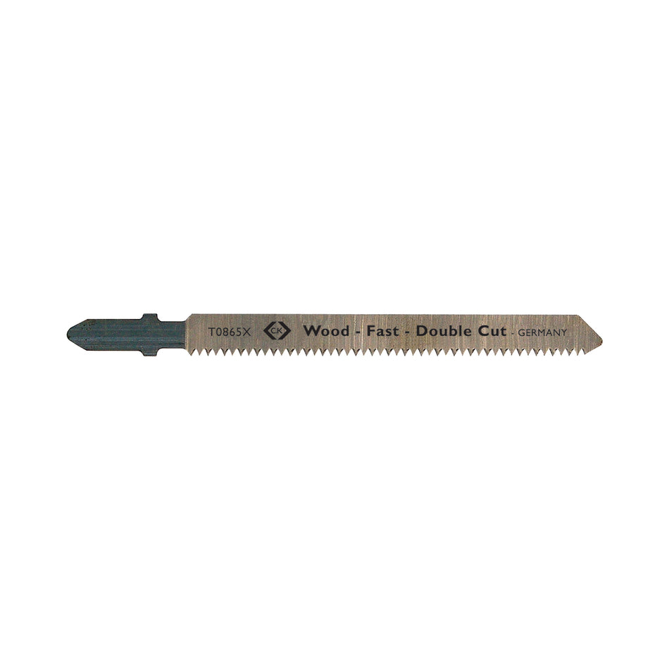 C. K Tools T0865X Jigsaw Wood Blade Double Cut 5pk