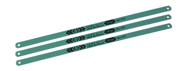 C. K Tools T0931R 12 Hacksaw Blade 12in x 24TPI 3 Pack