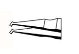 C. K Tools T2363D Positioning Tweezer Grooved ESD 120mm