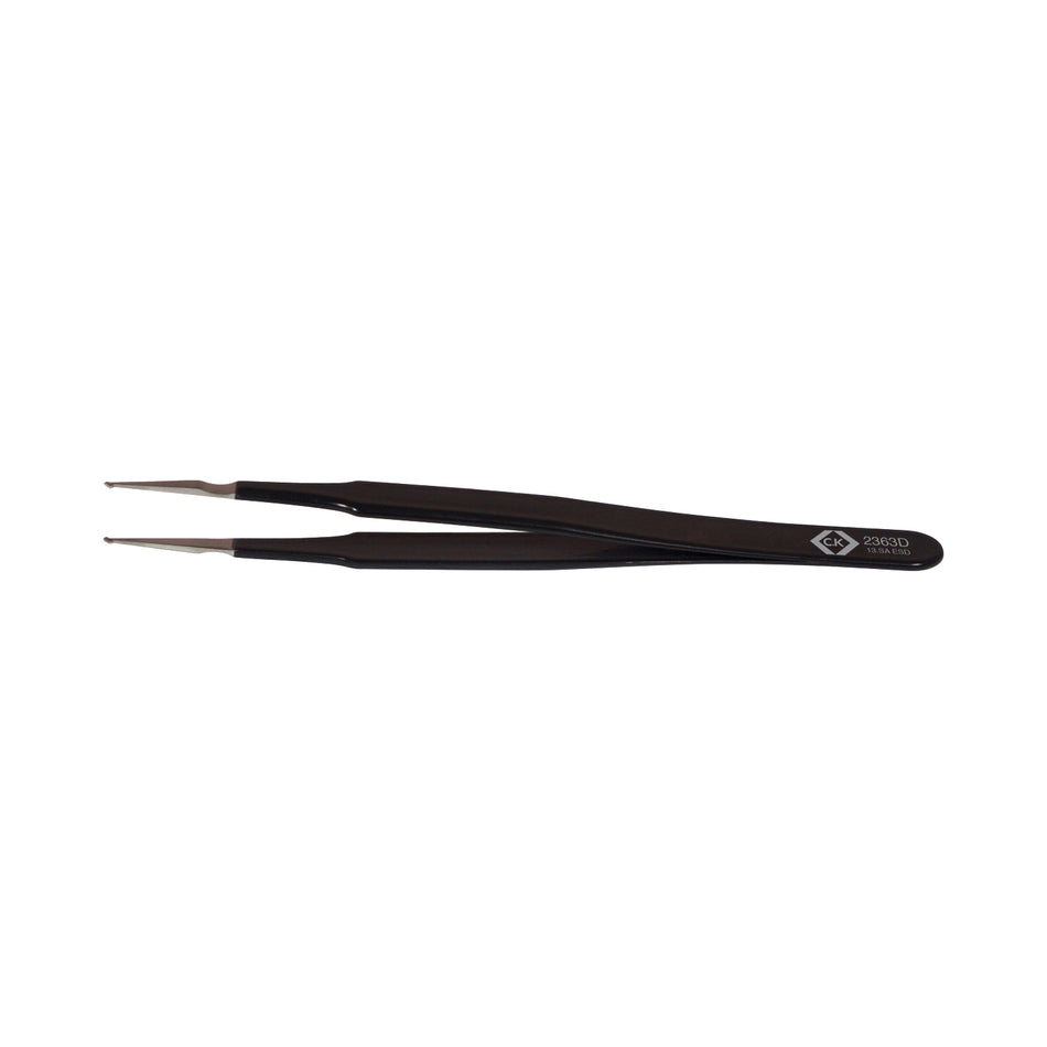 C. K Tools T2363D Positioning Tweezer Grooved ESD 120mm