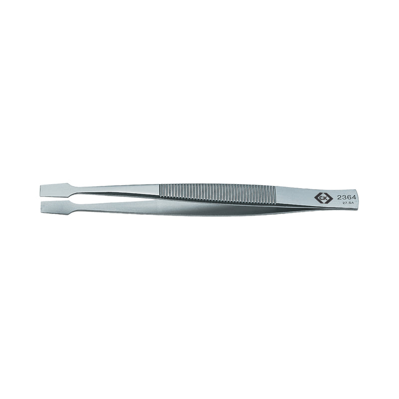 C. K Tools T2364 Flat Tip Tweezer 105mm