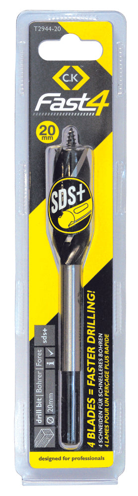 C. K Tools T2944-20 Fast4 SDS Drill Bit 20mm