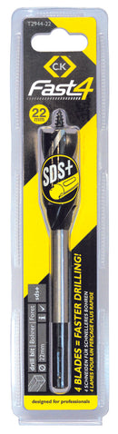 C. K Tools T2944-22 Fast4 SDS Drill Bit 22mm