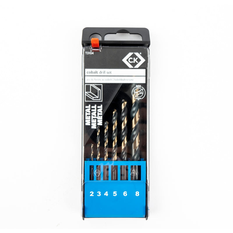 C. K Tools T3104 Cobalt Split Point Drill Bit Set