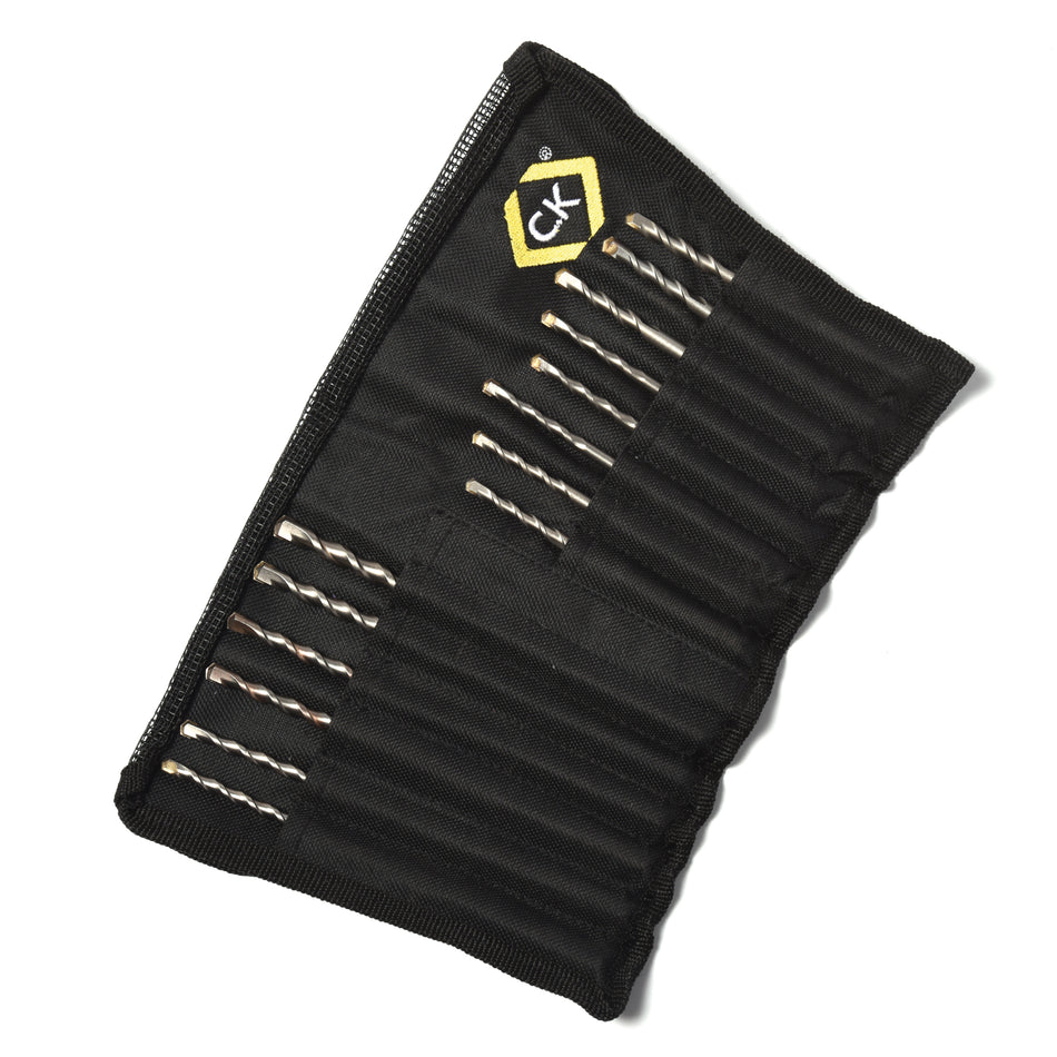 C. K Tools T3133 SDS Concrete Drill Bit & Chisel Set of 15