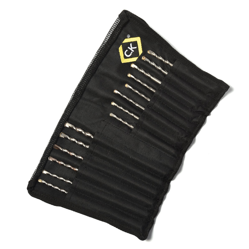 C. K Tools T3133 SDS Concrete Drill Bit & Chisel Set of 15