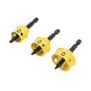 C. K Tools T3213 Sheet Steel Holesaw Set 20, 25 & 32mm