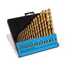 C. K Tools T3291 Titanium Nitride Coated Drill Set of 19 1-10mm