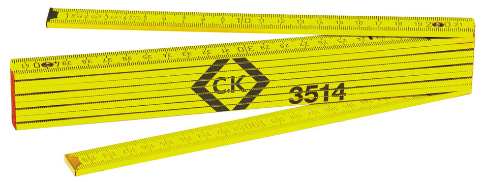 C. K Tools T3514 Folding Wooden Rule 2000mm/6ft