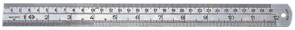 C. K Tools T3530 12 Steel Rule 300mm/12in