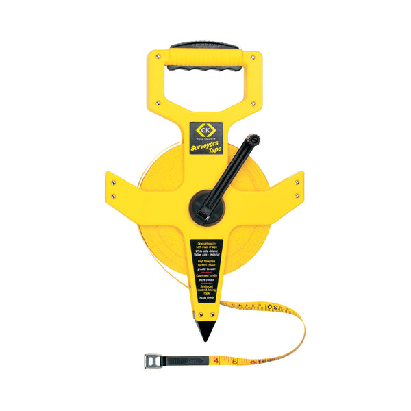 C. K Tools T3565 165 Surveyors Tape 50m/165ft