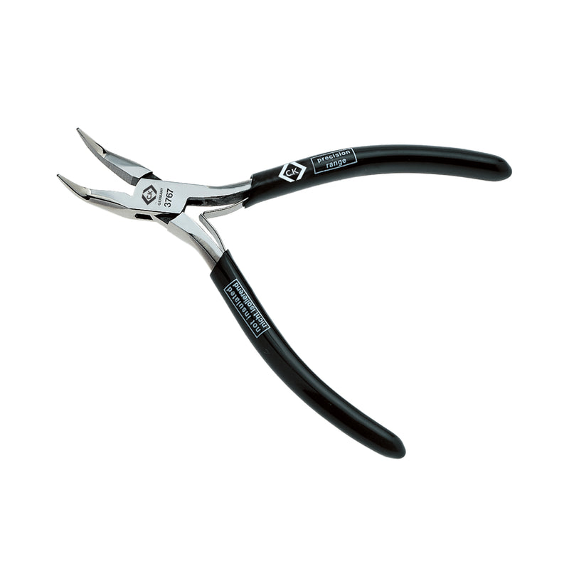 C. K Tools T3767 Classic Snipe Nose Plier 125mm Bent Nose Smooth