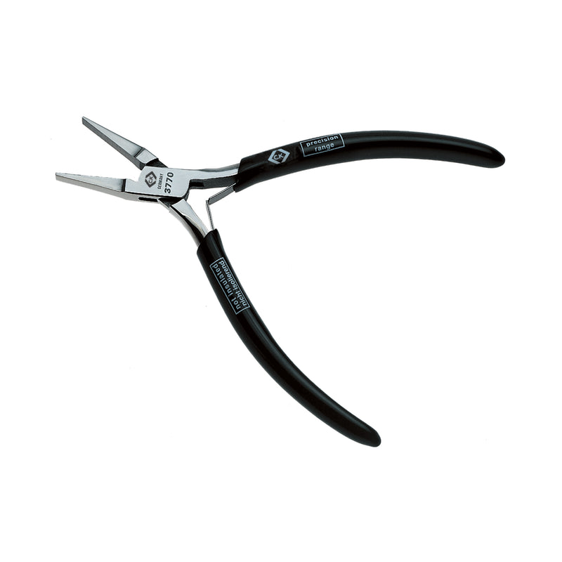 C. K Tools T3770 Classic FlatNose Plier 120mm Smooth Jaws