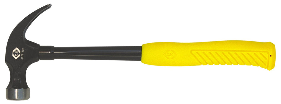 C. K Tools T4229 08 Steel Claw Hammer 8oz
