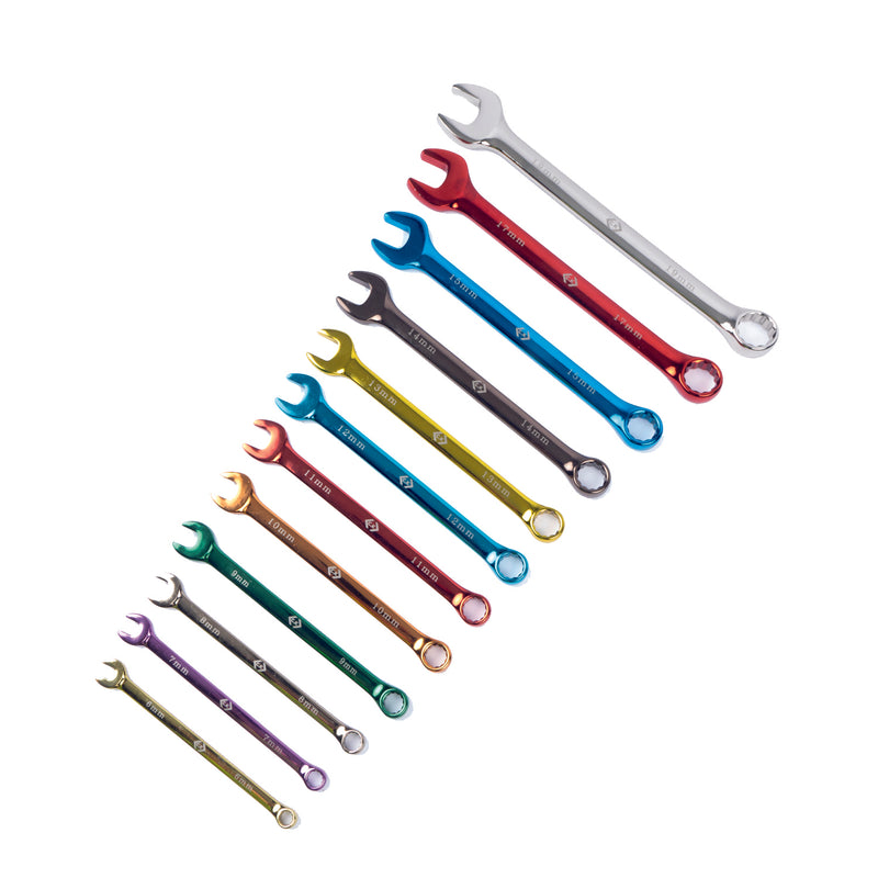 C. K Tools T4346M12ST Colour Coded Combination Spanner Set of 12