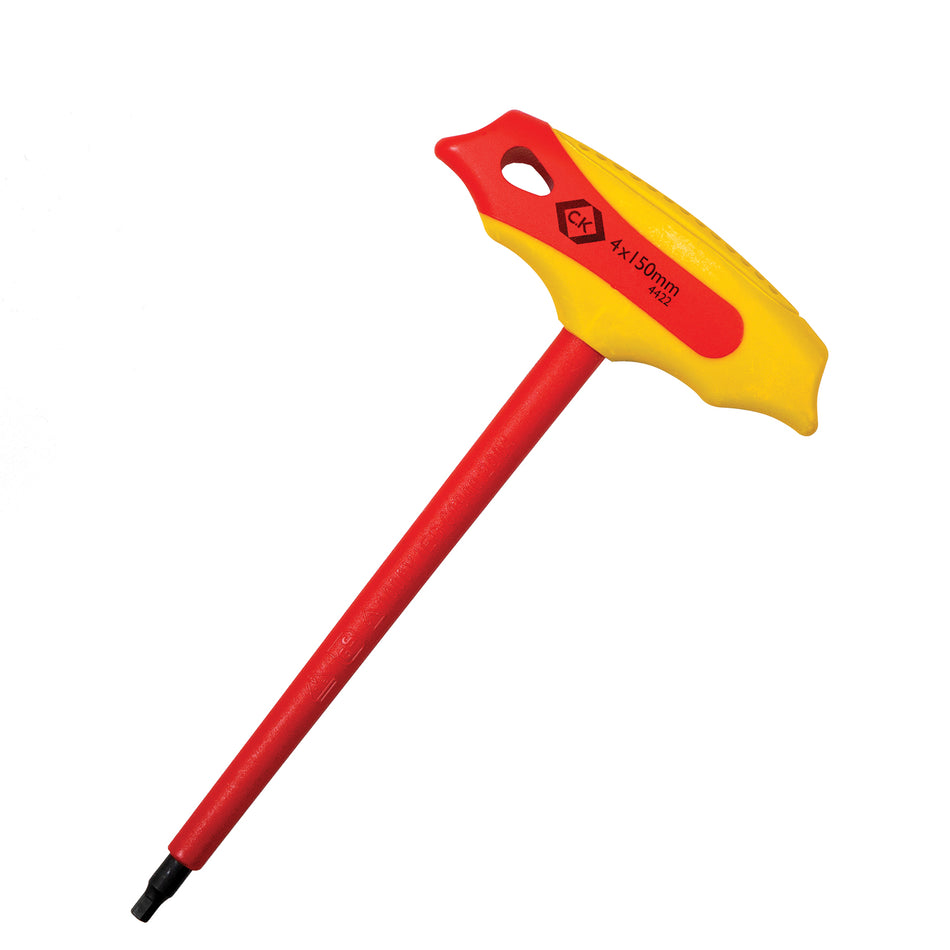 C. K Tools T4422 04 Insulated T Handle Hex Key 4.0mm